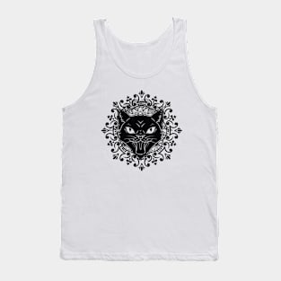 Cat Mandala Tank Top